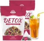 Detox Tea - 56 Days Herbal Tea | Natural Wellness Tea with Green Tea & Dandelion | Gentle Cleanse & Metabolism & Healthy Weight Support | Vegan, Caffeine-Free, Peach Flavour - Image 2