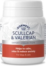 Dorwest Herbs Scullcap & Valerian Calming Tablets for Dogs and Cats, 100 Tablets, Natural Dog Calming Supplements for Stress and Anxiety Relief – Non-Drowsy - Image 2