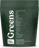 Free Soul Greens | 21 Advanced Greens, Superfoods, and Adaptogens Including KSM-66 Ashwagandha, Vegan & Gluten-Free, Advanced Natural Formula | UK Made | 30 Servings | Original Flavour - Image 2