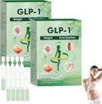 Glp1 Weight Loss Drops, Glp-1 Oral Solution Liquid, Natural Plant Extract Glp 1 Supplement Weight Loss, Portable, for Women & Men (2box * 5pcs) - Image 2