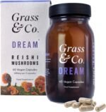 Grass & Co. Magnesium 200mg & Reishi Mushroom 600mg Sleep Capsules with Vitamin D, Sage, Vitamin B6 & Vitamin B5 | Dream | Supports Deep Sleep & Relaxation | 60 Capsules, 30 Servings - Image 2