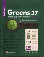 Greens Powder - Limited Edition - Made in UK with 37 superfoods - 300g High Dosage Servings - Vegan Gluten Free - with KSM-66® Ashwagandha and Lions Mane (300g, Real Fruit Blend) - Image 2