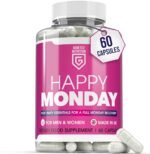 Happy Monday Post-Rave Wellness Supplement – Natural Party Recovery Support with Ashwagandha, & Valerian Root – Mood, Energy, Focus & Relaxation Formula – UK Made 60 Vegan Capsules - Image 2