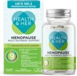 Health & Her Menopause Supplements for Women - Multi-Nutrient Wellbeing Support - Wellbeing for Menopause - 1 Month Supply, 60 Capsules - Vegan - Image 2