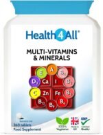 Health4All Multivitamins & Minerals One a Day 360 Easy to Swallow Tablets, 1 Year Supply, 100% RDA Daily Essential Nutrients for Men & Women, Supports Energy, Immunity & Overall Health | Made in UK - Image 2