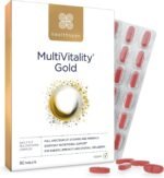Healthspan Multivitamin Gold | A-Z Formulation | Wellbeing & Immune Support | Algal Source Vitamin D3 | Vitamins A, B, C, D, E & K | Calcium, Iron, Magnesium, Selenium & Zinc | Vegan (90 Tablets) - Image 2