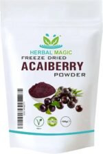 Herbal Magic's Freeze Dried Acai Berry Powder - Wild-harvested - Delicious Smoothies, Puddings and Dessert- Free from Fillers & Preservatives-100g (Pack of 1) - Image 2