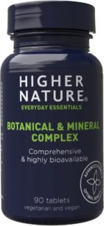 Higher Nature - Botanical & Mineral Complex - Bio Minerals - Plant Based Complex - Multimineral Supplement - Vegetarian & Vegan - 90 Tablets - Image 2