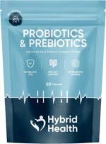 Hybrid Health Probiotic & Prebiotics Complex | 60 Vegan Capsules | 100 Billion CFU | Advanced Strength Probiotics with 20 Diverse Strains | Pre & Probiotics for Women and Men - Image 2