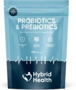 Hybrid Health Probiotics & Prebiotics Complex | 120 Vegan Capsules | 100 Billion CFU | Advanced Strength Probiotics with 20 Diverse Strains | Pre & Probiotic for Women and Men - Image 2