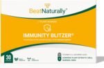 Immune Booster – High Strength Vitamin C Capsules with Amla, Moringa & Neem – Natural Immune System Booster & Cold Defense – Vegan, GMP Certified - 30 Capsules - Image 2
