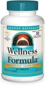Immune Support & Wellness Natural Source Tablets, 45 Tablets - Image 2