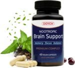 Innovative Brain Focus Complex - Supports Sleep Quality & Cognitive Performance - Bioactive Nootropics Brain Supplements - L-theanine, Ginkgo Biloba, Magnesium & B Vitamins - Natural Brain Power Set - Image 2