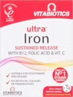 Iron Tablets Supplement, Boosts Energy, Vitality, Power and Immunity and Supports Against Anemia, Tiredness and Fatigue with Added Vitamin C Vitamin B12 and Folic Acid (Vitamin B9), Vitabiotics Ultra - Image 2