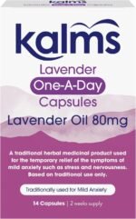 Kalms Lavender - One-a-day - 14 capsules - A Traditional Herbal Medicinal Product Used for the Temporary Relief of the Symptoms of Mild Anxiety Such as Stress and Nervousness - Image 2