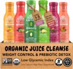 Karviva Organic Juice Cleanse Weight Control Pack – Prebiotic Detox with Sprouts, Aloe, Berries & Adaptogens, Ancient Herbal Remedy for Digestion, Immunity, Liver & Thyroid Health (6 BPA & Toxin-Free - Image 2