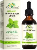 Lemon Balm Drops,Herbal Supplements with Natural Lemon Balm Leaf Extract for Relaxation, Supports Healthy Sleep, Health & Personal Care Drops - Vegan - Image 2