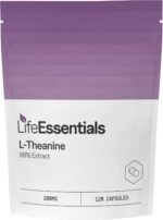 Life Essentials L-Theanine 200mg Supplement - 120 Vegan Capsules for Stress Relief & Calm Focus - Premium Quality Natural Amino Acid for Relaxation, Brain Power & Mental Clarity - Image 2