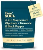 Magnesium Glycinate + Turmeric 4-in-1 Complex | Triple-Strength Magnesium Supplements with 1283mg, Bisglycinate, Citrate, Malate & 2000mg Turmeric | 90 Vegan Tablets | Gluten-Free - Image 2