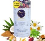 Melatonin-Free Sleep Complex with 12 Organic Superfoods – Chamomile, Lemon Balm, Cacao & Plant-Based Magnesium | Natural Adult Sleep Aid for Relaxation & Restful Sleep | 150g (30 Servings) | VeganIsUs - Image 2