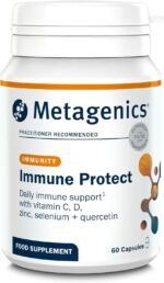 Metagenics Immune Protect - Immune Support Supplement - with Vitamins C and D, Minerals Zinc and Selenium & Quercetin - 60 Capsules - Image 2