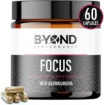 Mushroom Complex Supplement for Focus - Premium Brain Supplement with Ashwagandha, Turmeric, Reishi, & Gotu Kola for Focus & Memory Support - for Women & Men by B-Yond Performance, 60 Capsules - Image 2