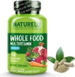 NATURELO Whole Food Multivitamin for Men - with Natural Vitamins, Minerals, Botanical Blends - Complete All-in-One Formula for Energy, Brain, Heart, Eye Health - 240 Vegan Capsules | 2 Month Supply - Image 2