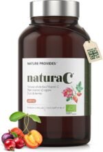 Nature Provides naturaC | Organic Vitamin C (225mg) 100% Natural, Whole-Food with Amla & Camu Camu. for Immunity, Collagen, Energy. 90 Capsules. UK Made. - Image 2