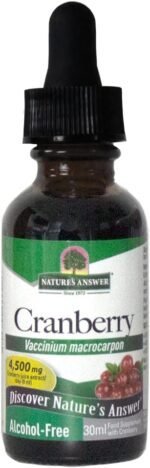 Nature's Answer - Cranberry - 30ml - Natural Herbal Extract - Supports Urinary Tract Health & Overall Well-Being - Image 2
