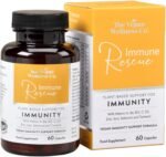 New Immune Rescue, The Vegan Wellness Co. 60 Vegan Immune Booster Capsules, Plus Turmeric for Immunity, Energy & Wellness (1) - Image 2