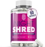 Night Shreds Sleep Support & Natural Weight Balance Supplement - Natural Night Time Supplement - Supports Relaxation, Restful Nights & Weight Loss, 60 Capsules, UK Made – Vegan Friendly - Image 2