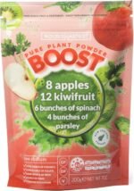 Nourisharvest Green Smoothie Powder – 100% Natural Wholefood Blend with Apples, Kiwifruit, Spinach & Parsley – Nutrient-Dense Superfood Mix – Vegan, Gluten-Free, Energy & Immune Boost – 200 grams - Image 2