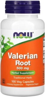 Now Foods – Valerian Root | Natural Sleep Aid and Relaxation Support – 500mg, 100 Veg Capsules - Image 2