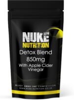 Nuke Nutrition Colon Cleanse 60 Capsules Colon Cleanse Detox & Debloat for Gut & Bowel Health Bowel Cleanse Strong Colon Cleanse 5 Advanced Ingredients with Apple Cider Vinegar & Ginseng - Image 2