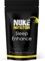 Nuke Nutrition Sleep Supplement | 60 Magnesium Supplements For Sleep With Magnesium Citrate, Sage Leaf Extract, Zinc, & Lemon Balm | For Improved & Deeper Sleep & Calm Mind | Made In The UK - Image 2