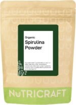 NutriCraft Pure Organic Spirulina Powder - 250g, High Protein, Antioxidant-Rich, Superfood for Smoothies, Juices, and Baked Goods, No Additives or Preservatives, Natural Immune System Booster - Image 2