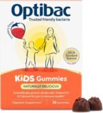 Optibac Kids Probiotic Gummies - with Vitamin D & Calcium for Immune System Support & Gut Health - 30 Vegan Gummies - Image 2