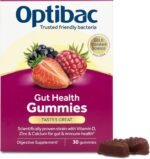 Optibac Probiotics Gut Health Gummies - Vegan Digestive Probiotic Supplement - Vitamin D, Zinc & Calcium for Immune Support & Gut Health - Most Recommended Brand - 30 Gummies - Image 2