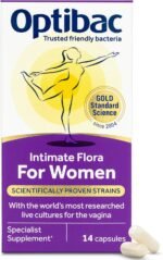 Optibac Probiotics for Women - Vaginal Probiotics - Most Researched Strains for Intimate Flora - Lactobacillus Reuteri RC-14 & Lactobacillus Rhamnosus GR-1-14 Vegan Capsules - Image 2