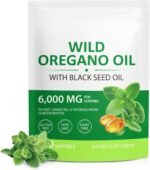 Oregano Oil 120 Softgels - 6000mg 2-in-1 Strength with 300mg Organic Cold-Pressed Oregano & 200mg Black Seed Oil | Non-GMO, Gluten Free Herbal Supplement | Respiratory & Immune Support - Image 2