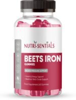 Organic Beet Root Gummies 200mg- Superfood Beets Supplement with Iron for Heart Health & Blood Pressure Support- Nitric Oxide Beets Iron Gummies for Energy & Stamina Boost- Vegan, Non-GMO- 60 Gummy - Image 2