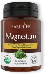 Organic Magnesium Whole Food Sourced & Certified by Soil Association Vegan Capsules - Image 2