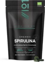 Organic Spirulina 2000mg – 300 Vegan Tablets - Cold Pressed with No Additives – Resealable and Recyclable Pouch by Alpha01 - Image 2