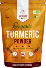 Organic Turmeric Powder | Pure and Potent Anti Inflammatory and Antioxidant Turmeric Powder Superfood with Natural Curcumin | Perfect for Cooking, Smoothies & Golden Milk | Vegan Friendly 300g - Image 2