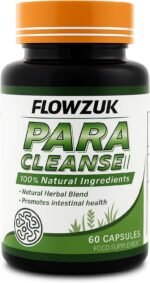 Organic Wormwood Clove and Black Walnut Gut Support Colon Detox for Humans Health Intestinal Strong Natural Cleanse by Flowzuk Capsules - Image 2