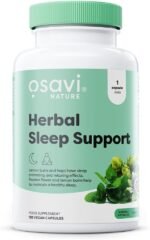 Osavi Herbal Sleep Support – 120 Vegan Capsules | Melatonin Free | Passion Flower, Lemon Balm & Hops for Relaxation & Healthy Sleep | Supports Calmness, Reduces Anxiety & Sleep Disorders | Clean Label - Image 2