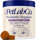 PetLab Co. Probiotics for Dogs, Support Gut Health, Occasional Diarrhea, Digestive Health & Seasonal Allergies - Salmon Flavor - 30 Soft Chews - Image 2