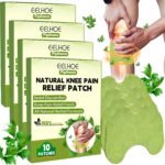 Pipihome Pain Relief Patches, 40Pcs Knee Pain Relief Patches, Knee Patches for Pain Relief, Wormwood Herbal Pain Relief Plaster, Pain Relief Patches Relieves Muscle Soreness in Knee, Neck, Shoulder - Image 2