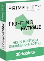 Prime Fifty Fighting Fatigue Supplement – 28 Day Supply – Energy Tablet with Vitamin B12, Magnesium & Iron for Over 50s – Co-Enzyme & C, D & B Vitamin Tablets for Tiredness & Fatigue - Image 2