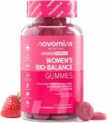 Probiotic Gummies – Women’s Bio-Balance Gummies for Intimate Flora and Gut Health – Advanced Multi-Strain Formulation – Vegan Supplement with Calcium & Cranberry Extract - Made by Novomins - Image 2
